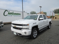 Used 2018 Chevrolet Silverado 1500 4WD Crew Cab LTZ at Charbonneau Car Center near Dickinson, ND