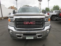 Used 2015 GMC Sierra 3500 4WD Crew Cab SLT Duramax Plus SRW at Charbonneau Car Center near Dickinson, ND