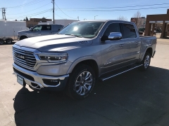 New 2023 Ram 1500 4WD Longhorn Crew Cab 5'7" Box at Charbonneau Car Center near Dickinson, ND