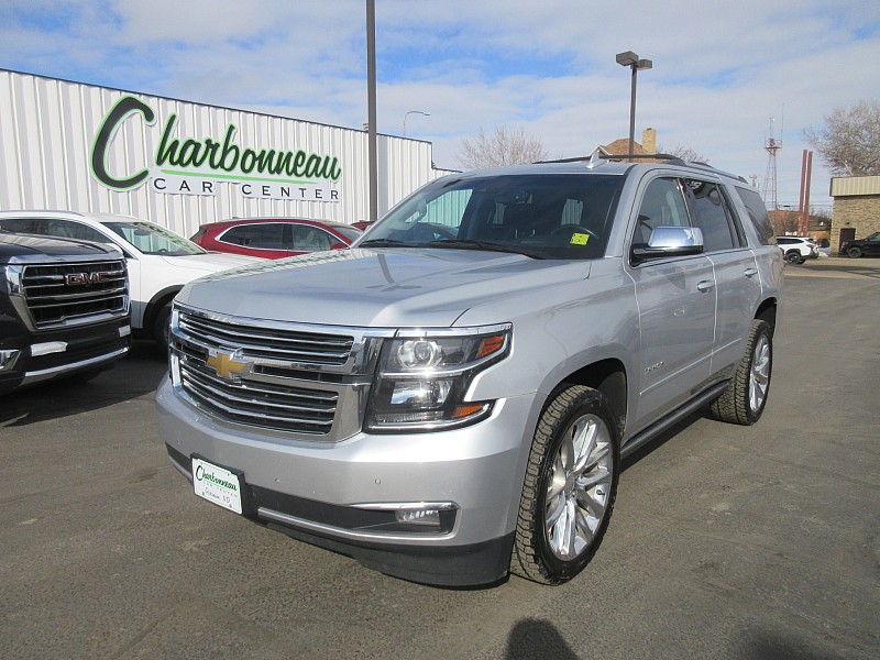 Used 2019  Chevrolet Tahoe 4d SUV 4WD Premier Plus at Charbonneau Car Center near Dickinson, ND