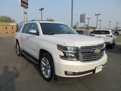 Used 2018 Chevrolet Suburban 4d SUV 4WD Premier at Charbonneau Car Center near Dickinson, ND