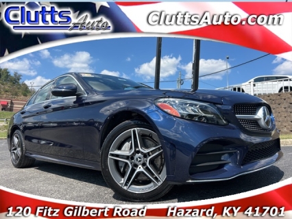 Used 2020 Mercedes-Benz C-Class 4d Sedan C300 4matic at Clutts Auto Sales near Hazard, KY