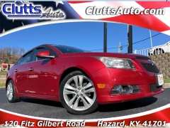  2014 Chevrolet Cruze 4d Sedan LTZ at Clutts Auto Sales near Hazard, KY