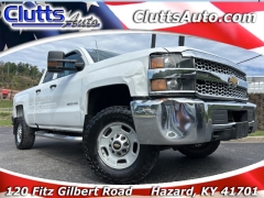 Used 2019 Chevrolet Silverado 2500 4WD Double Cab WT at Clutts Auto Sales near Hazard, KY