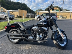 Used 2013 Harley-Davidson Cruiser FLSTFB Fat Boy Lo at Clutts Auto Sales near Hazard, KY
