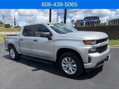Used 2019  Chevrolet Silverado 1500 4WD Crew Cab Custom at Clutts Auto Sales near Hazard&comma; KY