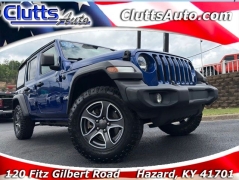 Used 2020  Jeep Wrangler Unlimited 4d SUV 4WD Sport S at Clutts Auto Sales near Hazard&comma; KY