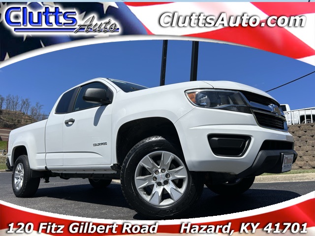 Used 2017  Chevrolet Colorado 4WD Ext Cab WT at Clutts Auto Sales near Hazard, KY