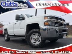 Used 2018  Chevrolet Silverado 2500 4WD Reg Cab Work Truck at Clutts Auto Sales near Hazard&comma; KY