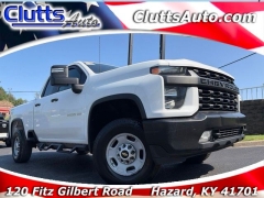 Used 2021  Chevrolet Silverado 2500HD 4WD Double Cab 149" Work Truck at Clutts Auto Sales near Hazard&comma; KY