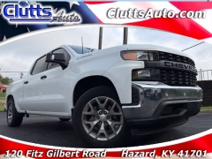  2020 Chevrolet Silverado 1500 4WD Crew Cab Work Truck at Clutts Auto Sales near Hazard&comma; KY