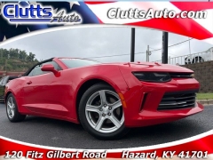 Used 2019  Chevrolet Camaro 2d Convertible 1LT V6 at Clutts Auto Sales near Hazard&comma; KY