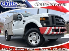 Used 2008  Ford Super Duty F-350 4WD Reg Cab XL SRW at Clutts Auto Sales near Hazard&comma; KY
