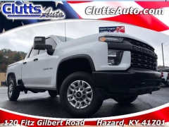 Used 2021  Chevrolet Silverado 2500HD 4WD Double Cab 149" Work Truck at Clutts Auto Sales near Hazard&comma; KY