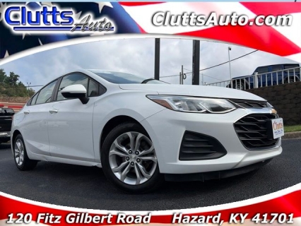 Used 2019 Chevrolet Cruze 4d Sedan LS at Clutts Auto Sales near Hazard, KY