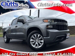 Used 2021  Chevrolet Silverado 1500 4WD Crew Cab 147" Custom at Clutts Auto Sales near Hazard&comma; KY
