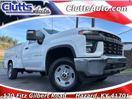 Used 2020 Chevrolet Silverado 2500 4WD Reg Cab WT Longbed Gas at Clutts Auto Sales near Hazard, KY