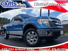 Used 2013  Ford F-150 4WD Supercab XLT at Clutts Auto Sales near Hazard&comma; KY
