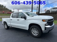 Used 2020 Chevrolet Silverado 1500 4WD Crew Cab Work Truck at Clutts Auto Sales near Hazard, KY