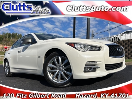 Used 2017 INFINITI Q50 4d Sedan AWD 3.0t Premium at Clutts Auto Sales near Hazard, KY