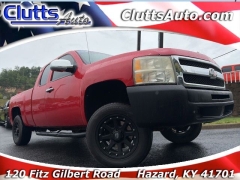 Used 2010  Chevrolet Silverado 1500 2WD Ext Cab Work Truck at Clutts Auto Sales near Hazard&comma; KY