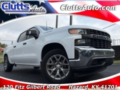 Used 2020  Chevrolet Silverado 1500 4WD Crew Cab Work Truck at Clutts Auto Sales near Hazard&comma; KY