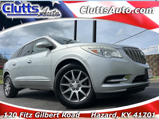 Used 2015  Buick Enclave 4d SUV AWD Leather at Clutts Auto Sales near Hazard, KY