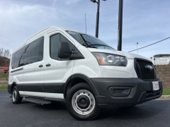Used 2023  Ford Transit Passenger Wagon T-350 148" Med Roof XL RWD at Clutts Auto Sales near Hazard&comma; KY