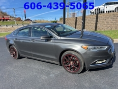 Used 2017  Ford Fusion 4d Sedan Titanium at Clutts Auto Sales near Hazard, KY