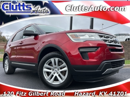 Used 2018 Ford Explorer 4d SUV 4WD XLT at Clutts Auto Sales near Hazard, KY