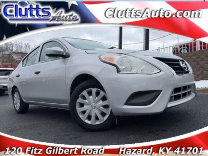 Used 2019 Nissan Versa 4d Sedan S Plus at Clutts Auto Sales near Hazard, KY