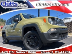 Used 2015 Jeep Renegade 4d SUV 4WD Sport at Clutts Auto Sales near Hazard, KY