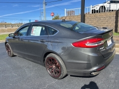 Used 2017  Ford Fusion 4d Sedan Titanium at Clutts Auto Sales near Hazard, KY