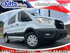 Used 2021 Ford Transit Cargo Van T-250 130" Low Rf 9070 GVWR RWD at Clutts Auto Sales near Hazard, KY