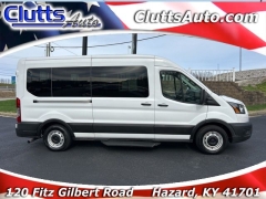 Used 2023  Ford Transit Passenger Wagon T-350 148" Med Roof XL RWD at Clutts Auto Sales near Hazard&comma; KY