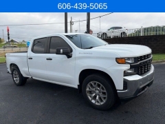 Used 2020  Chevrolet Silverado 1500 4WD Crew Cab Work Truck at Clutts Auto Sales near Hazard&comma; KY