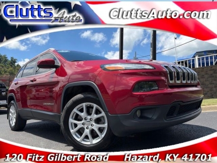 Used 2015 Jeep Cherokee 4d SUV 4WD Latitude at Clutts Auto Sales near Hazard, KY