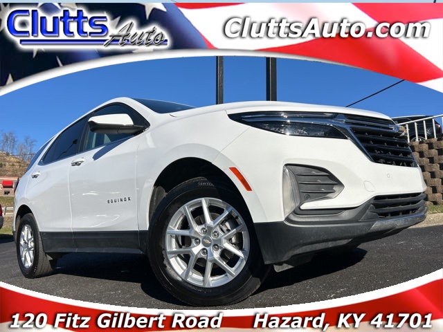 Used 2022  Chevrolet Equinox AWD 4dr LT w/2FL at Clutts Auto Sales near Hazard, KY