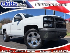 Used 2014  Chevrolet Silverado 1500 4WD Reg Cab Work Truck w&sol;1WT at Clutts Auto Sales near Hazard&comma; KY