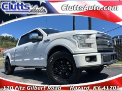 Used 2015 Ford F-150 4WD Supercrew Platinum 5 1/2 at Clutts Auto Sales near Hazard, KY