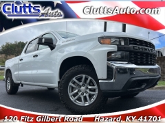 Used 2020 Chevrolet Silverado 1500 4WD Crew Cab Work Truck at Clutts Auto Sales near Hazard, KY