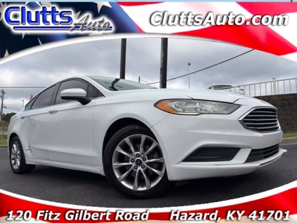 Used 2017 Ford Fusion 4d Sedan SE 2.5L at Clutts Auto Sales near Hazard, KY