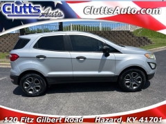 Used 2018  Ford EcoSport 4d SUV FWD S at Clutts Auto Sales near Hazard&comma; KY