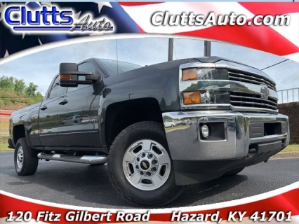 Used 2017 Chevrolet Silverado 2500 4WD Double Cab LT at Clutts Auto Sales near Hazard, KY