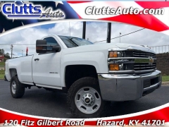 Used 2018  Chevrolet Silverado 2500 4WD Reg Cab Work Truck at Clutts Auto Sales near Hazard&comma; KY