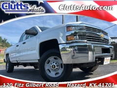 Used 2018 Chevrolet Silverado 2500 4WD Double Cab Work Truck Longbed at Clutts Auto Sales near Hazard, KY