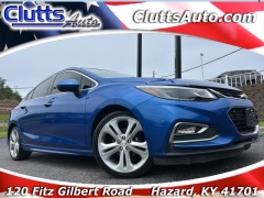 Used 2016 Chevrolet Cruze 4d Sedan Premier at Clutts Auto Sales near Hazard, KY