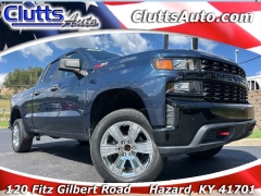 Used 2019 Chevrolet Silverado 1500 4WD Double Cab Custom Trail Boss at Clutts Auto Sales near Hazard, KY