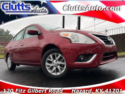 Used 2019 Nissan Versa 4d Sedan SV at Clutts Auto Sales near Hazard, KY