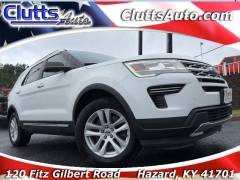  2018 Ford Explorer 4d SUV 4WD XLT at Clutts Auto Sales near Hazard&comma; KY